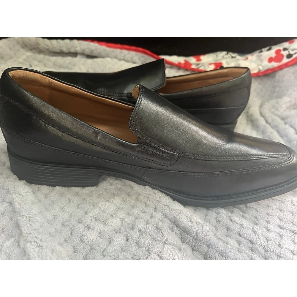 Clarks Men Dress Shoes Slip on‎ Black Size 11.5 21938